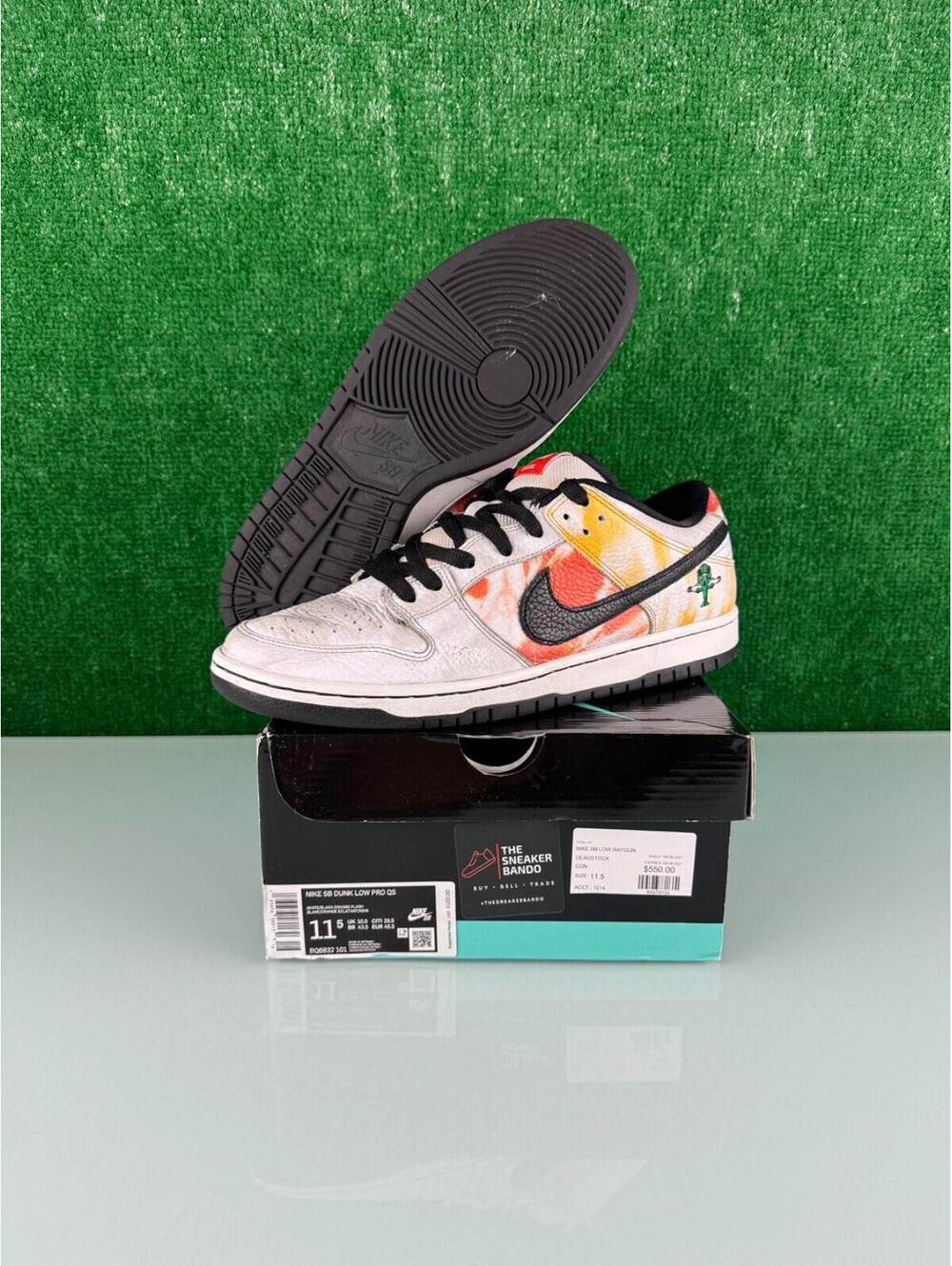 Size 11.5 - Nike Dunk SB 2019 Low Tie Dye Rayguns